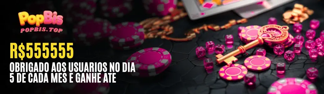 Promoções e bônus ativos no PopBis Cassino