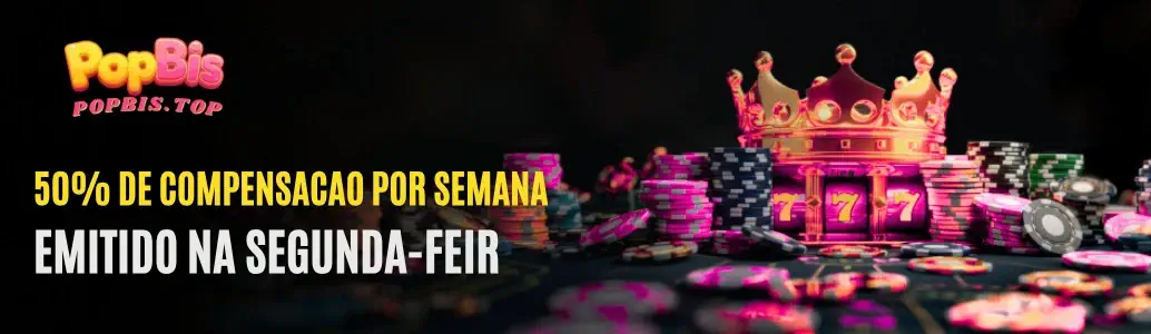 Promoções e bônus ativos no PopBis Cassino